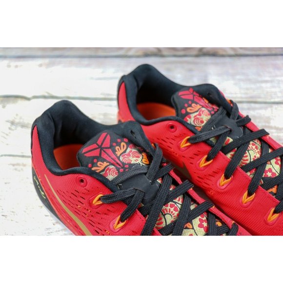 Nike Kobe XI 9 China Pack Red Black Sz 9 - Picture 9 of 12